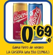La Casera - Gama Tinto De Verano