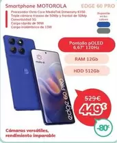 Motorola - Smartphone Edge 60 Pro