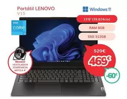 Lenovo - Portátil V15