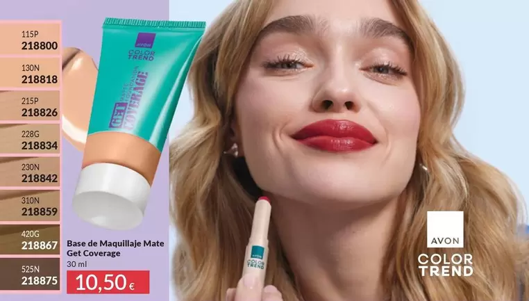 Avon - Base De Maquillaje Mate Get Coverage