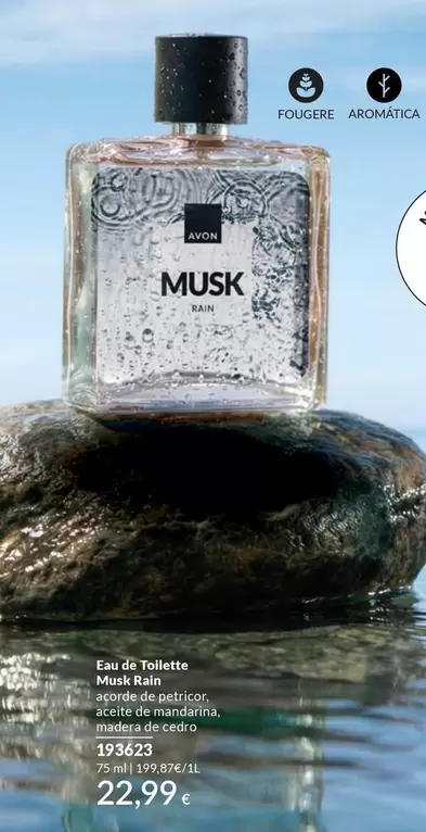 Avon - Eau De Toilette Musk Rain