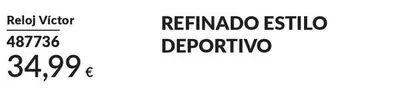Reloj Victor Refinado Estilo Deportivo