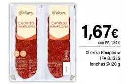 Ifa Eliges - Chorizo Pamplona