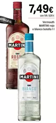 Martini - Vermouth Rojo O Blanco