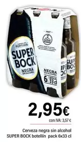 Super Bock - Cerveza Negra Sin Alcohol