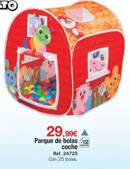 Parque De Bolas Coche