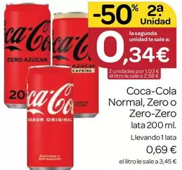 Coca-Cola - Normal, Zero O Zero-zero