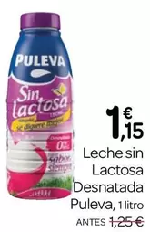 Puleva - Leche Sin Lactosa Desnatada
