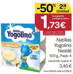 Nestlé - Natillas Yogolino