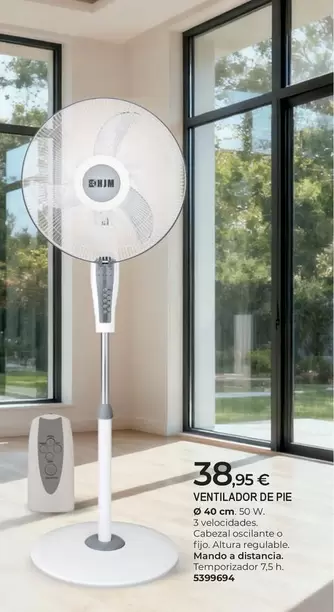 HJM - Ventilador De Pie