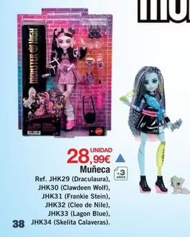 Monster High - Muñeca
