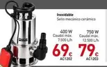 Bombas De Agua Sumergible Inoxidable Sello Mecánico Cerámico 