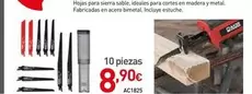 Hojas Para Sierra Sable, Ideales Para Cortes En Ma