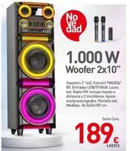1000 W Woofer