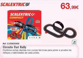 Scalextric - Circuito Fast Rally