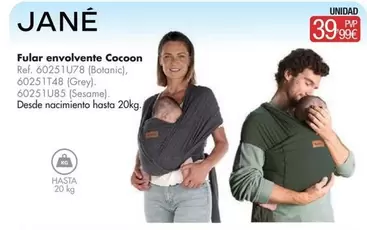 Jané - Fular Envolvente Cocoon