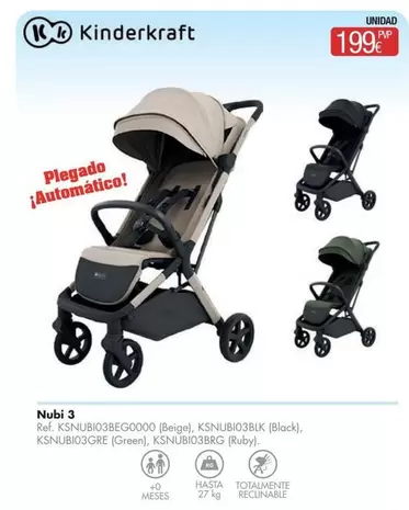 Kinderkraft - Nubi 3