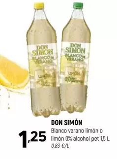 Don Simón - Blanco Verano Limon