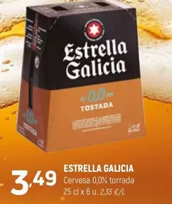 Estrella Galicia - Cervesa 0,0% Torrada