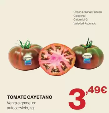origen - Tomate