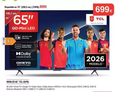 TCL - Miniled 65"