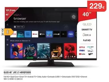 Samsung - Qled 40" Uc Lt-40v0550s