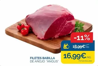 Filetes Babilla De Anojo