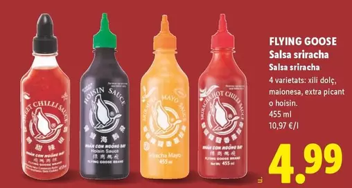 Flying Goose Salsa Sriracha
