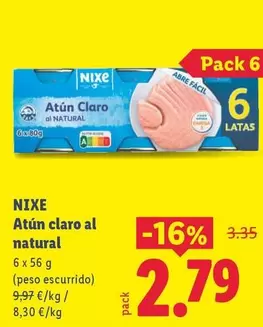 Nixe - Atun Claro Al Natural