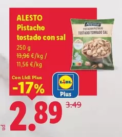 Alesto - Pistacho Tostado Con Sal