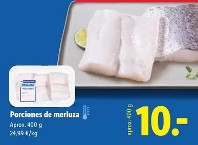 Porciones De Merluza