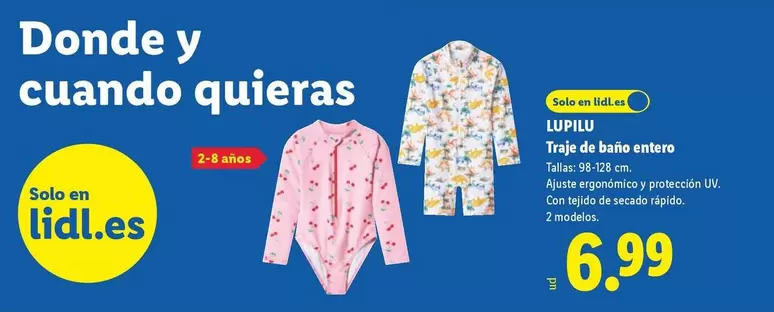 Lupilu - Traje De Baño Entero