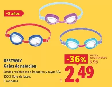 Bestway - Gafas De Natacion