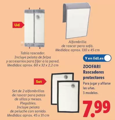 Zoofari - Rascadores Protectores