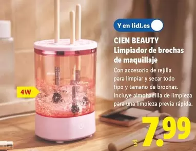 Cien Beauty - Limpiador De Brochas De Maquillaje