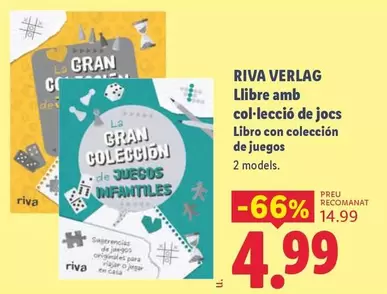 Riva Verlag - Libro Con Coleccion De Juegos