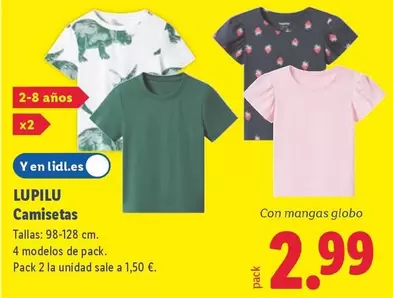 Lupilu - Camisetas 