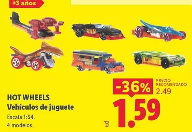 Hot Wheels - Vehiculos De Juguete