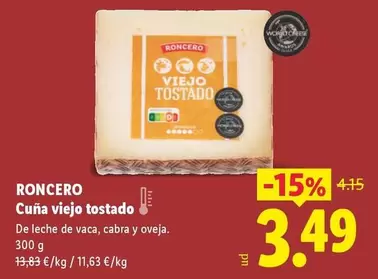 Roncero - Cuna Viejo Tostado