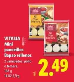 Vitasia - Mini Panecillos Bapao Rellenos