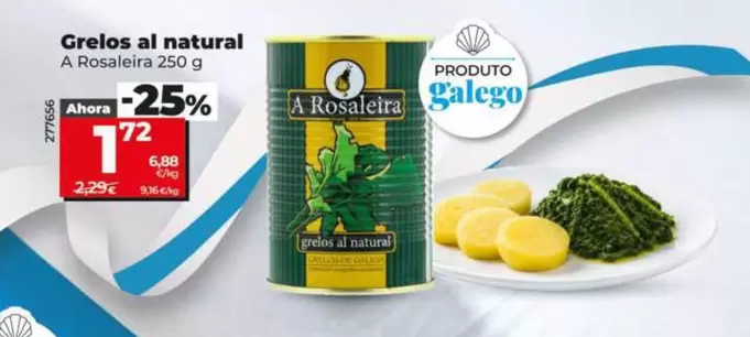 A Rosaleira - Grelos Al Natural