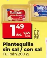 Tulipán - Plantequilla Sin Sal/Con Sal