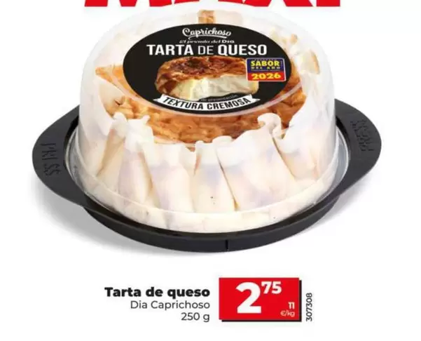 Dia Caprichoso - Tarta De Queso 