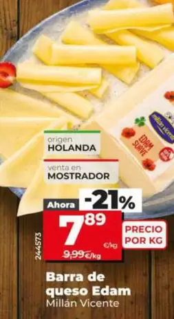 Millán Vicente - Barra De Queso Edam