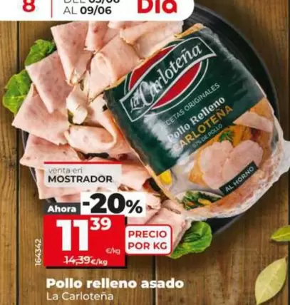 La Carloteña - Pollo Relleno Asado