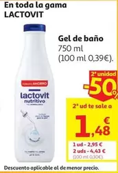Lactovit - Gel Da Bano