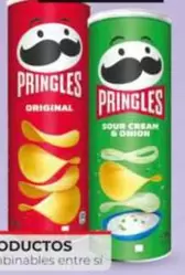 Pringles Original/Sour Cream & Onion 
