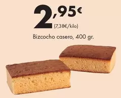 Bizcocho Casero