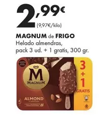 Magnum - De Frigo Helado Almendra