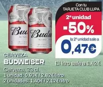 Budweiser - Cerveza